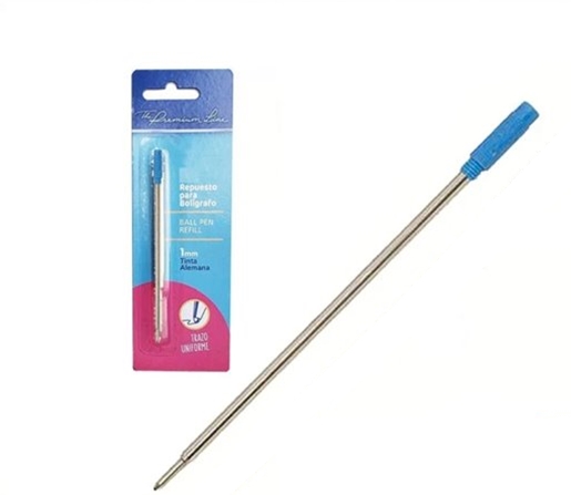 REPUESTO BOLIGRAFO IBICO 1MM T/CROSS AZUL BL X1
